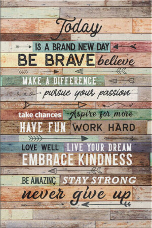 Is A Brand New Day   Today Is A Brand New Day Canvas  HD Png Download