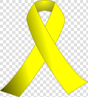 Support Drawing Yellow Ribbon   Yellow Ribbon Transparent Background  HD Png Download