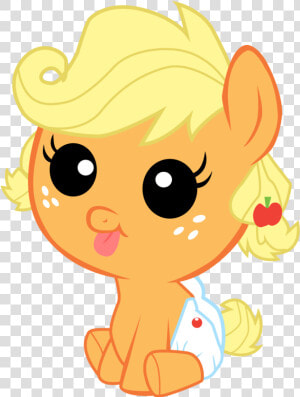 Zt5ea4h   My Little Pony Apple Jack Baby  HD Png Download