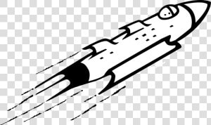 Line Art music angle   Rocket Clip Art Black And White  HD Png Download