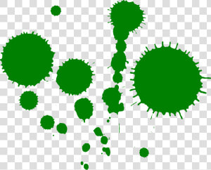 10 Green Paint Splatters   Green Spray Can Transparent  HD Png Download