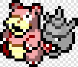 Pokemon Pärlplatta Mall Mewtwo   Png Download   Pixel Art Pokemon Slowbro  Transparent Png