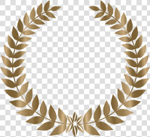 Laurel Wreath Png   Gold Laurel Wreath Png  Transparent Png