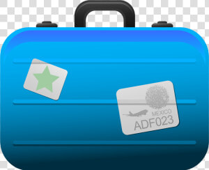 Transparent Blue Suitcase Png Clipart Picture   Suitcase Clipart Transparent Background  Png Download