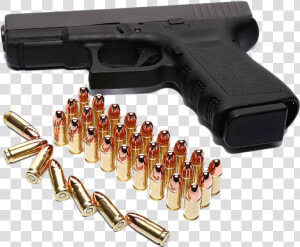 Firearm Weapon Cartridge Ammunition Black Bullets Pistol   Gun And Bullet Png  Transparent Png