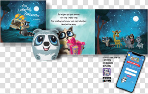 My Audio Stories Silly Racoon  HD Png Download