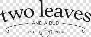 Two Leaves And A Bud Tea Company   Two Leaves And A Bud Logo  HD Png Download