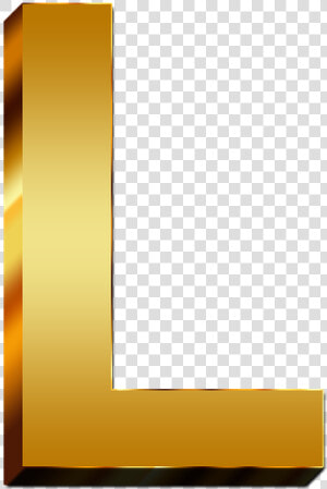 Letter L Png   Golden Letter L Png  Transparent Png