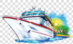 Cruise Ship Transparent Image   Cruise Ship Clipart  HD Png Download