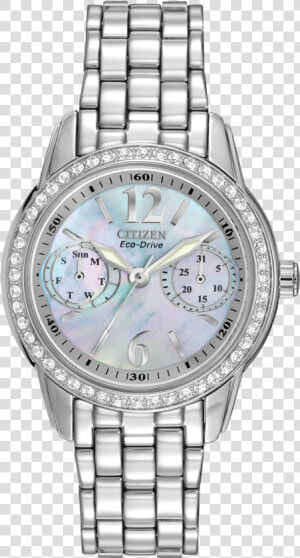 Silhouette Crystal Main View   Eco drive  HD Png Download