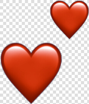  red  heart  hearts  emoji  emojis  heartemoji  aesthetic   Heart  HD Png Download