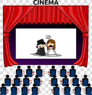 Movie Theatre Clipart   Movie Clipart  HD Png Download