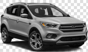 Pre owned 2017 Ford Escape Titanium   White 2017 Ford Escape Titanium  HD Png Download