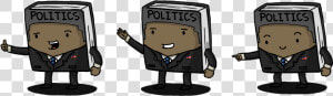 Cartoon Politics Textbooks  HD Png Download