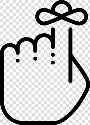 This Is A Picture Of A Left Hand With The Index Finger   Reminder Icon  HD Png Download