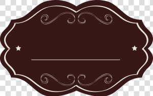 Label  Tag  Brown  Oval  Fancy  Empty  Drink  Template   Labels Png  Transparent Png