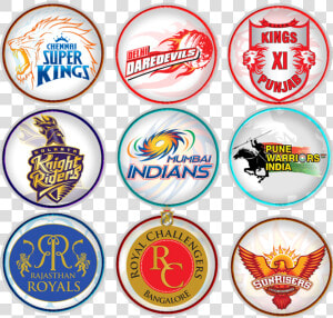 Ipl All Teams 2020  HD Png Download