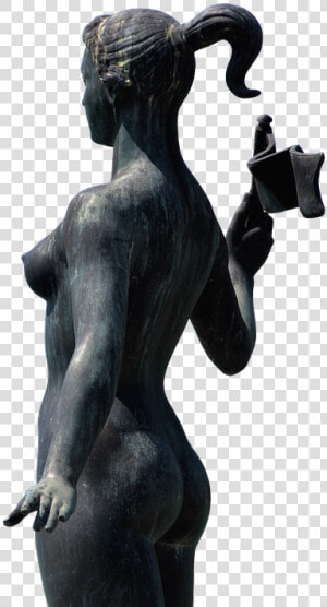 Woman  Statue  Naked  Breast  Bosom  Sculpture  Figure   Statue  HD Png Download