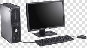 Dell Desktop Computer 755 Core 2 Duo   Png Download   Dell Optiplex 380 Mini Tower  Transparent Png