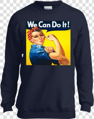 Women S Rosie The Riveter We Can Do It Retro Ww2 Youth   Funny Computer Science T Shirt  HD Png Download