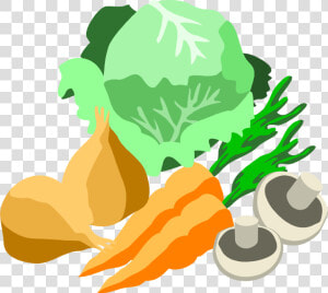 Vegetables Clip Art Free Download   Vegetables Clipart Transparent Background  HD Png Download