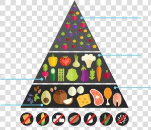 Clip Art Keto Diet Food Pyramid   Keto Diet Food Chain  HD Png Download