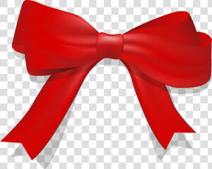 Bowtie Clipart Png   Cartoon Red Bow  Transparent Png