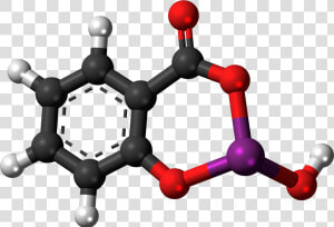 Bismuth Subsalicylate 3d Balls   Bismuth Subsalicylate Molecule  HD Png Download