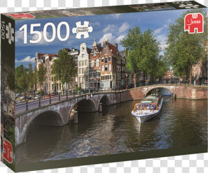 Paris Premium Jigsaw Puzzle Jumbo Eiffel Tower 500   Jumbo Puzzle Amsterdam  HD Png Download