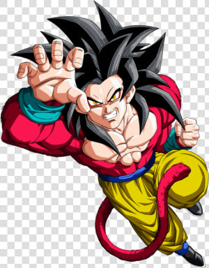 Goku Super Sayayin 4  HD Png Download