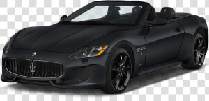 Black 2015 Maserati Granturismo Convertible Angular   Maserati Granturismo  HD Png Download