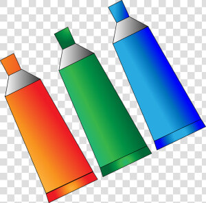 Paint Tubes  Colours  Design  Art   Drawing Of Paint Bottle  HD Png Download