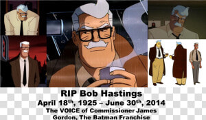 Who Will Light The Bat signal Now Rest In Peace  Bob   Animated Series James Gordon  HD Png Download