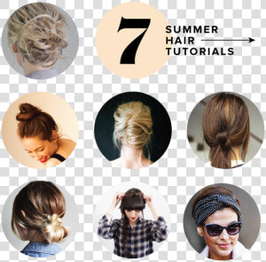 Hairstyles To Stay Cool In Summer  HD Png Download