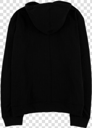 Delantic Ea Velour lined Zip Hoodie Ea Black Burrr   Sweater  HD Png Download