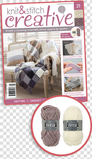 Knit And Stitch Creative Issue 17  HD Png Download