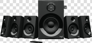 1 Surround Sound Speaker System   Logitech Z606  HD Png Download