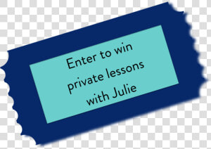 Raffle Ticket For Private Lessons   Png Download   Paper  Transparent Png