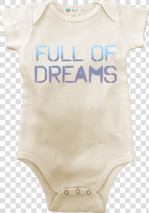 Full Of Dreams Organic Baby Onesie Baby Bun Maternity   Sleeve  HD Png Download