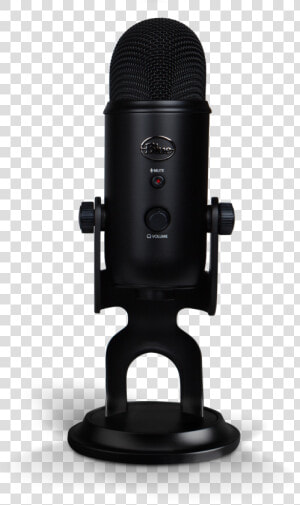 Yeti Mic Png   Black Blue Yeti Microphone  Transparent Png