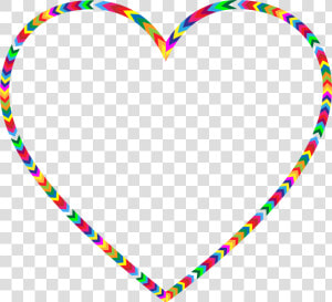 Multicolored Arrows Heart Clip Arts   Gold Simple Jewellery Set  HD Png Download