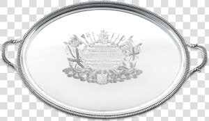 George Iii Silver Tray For Lt   Silver  HD Png Download