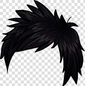 Crazy Hair Day Clip Art   Boy Anime Hair Png  Transparent Png