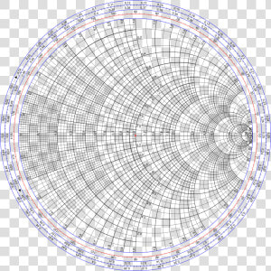 Smith Chart Graph Paper  HD Png Download