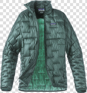 Patagonia Micro Puff Jacket Green  HD Png Download