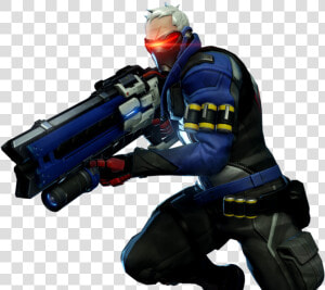 Overwatch Soldier 76 Png Vector Black And White   Overwatch Soldier 76 Transparent  Png Download