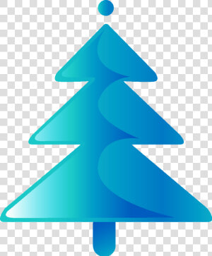 Árbol De Navidad   Blue Christmas Tree Clipart  HD Png Download