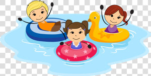 Kids Summer Fun Clip Art Site About Children   Kids Swimming Clipart  HD Png Download