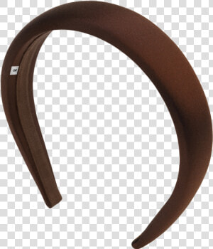 The Headband Silk Hair Accessory In Chocolate   Chair  HD Png Download