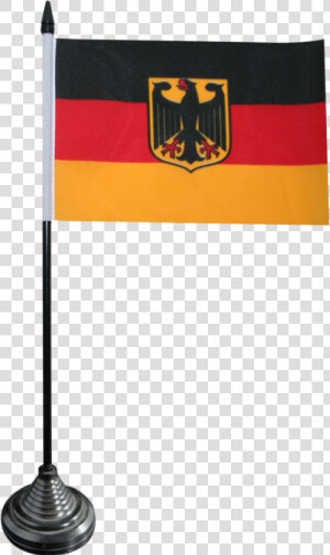 Germany With Eagle Table Flag   Flag Of Germany  HD Png Download